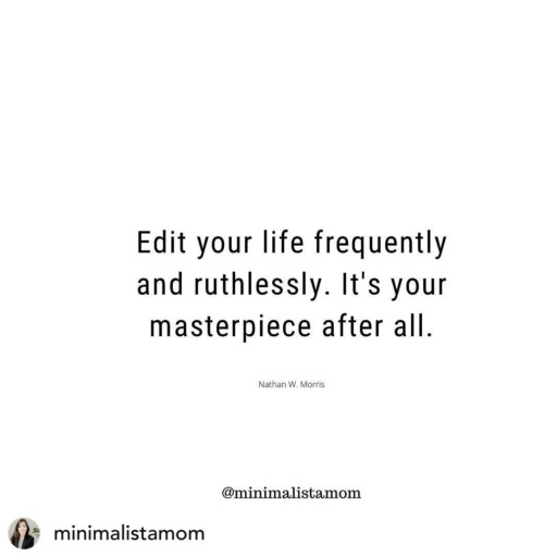 ♡♡♡

Posted @withregram • @minimalistamom 
#minimalism #minimalist #minimalistquotes #minimalisme #lessismore #simplify #simplicity