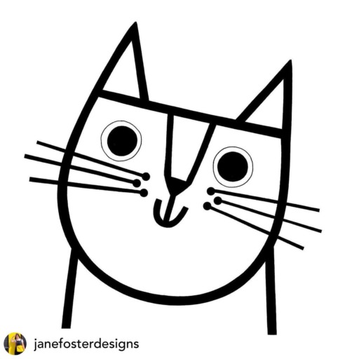 ♡♡♡

Posted @withregram • @janefosterdesigns 

#catfan #cat #catillustration #catillustrations #janefosterdesigns #retrocats #monochromecat #illustratedcats #illustration #illustrator #illustrationartist #illustrationlove