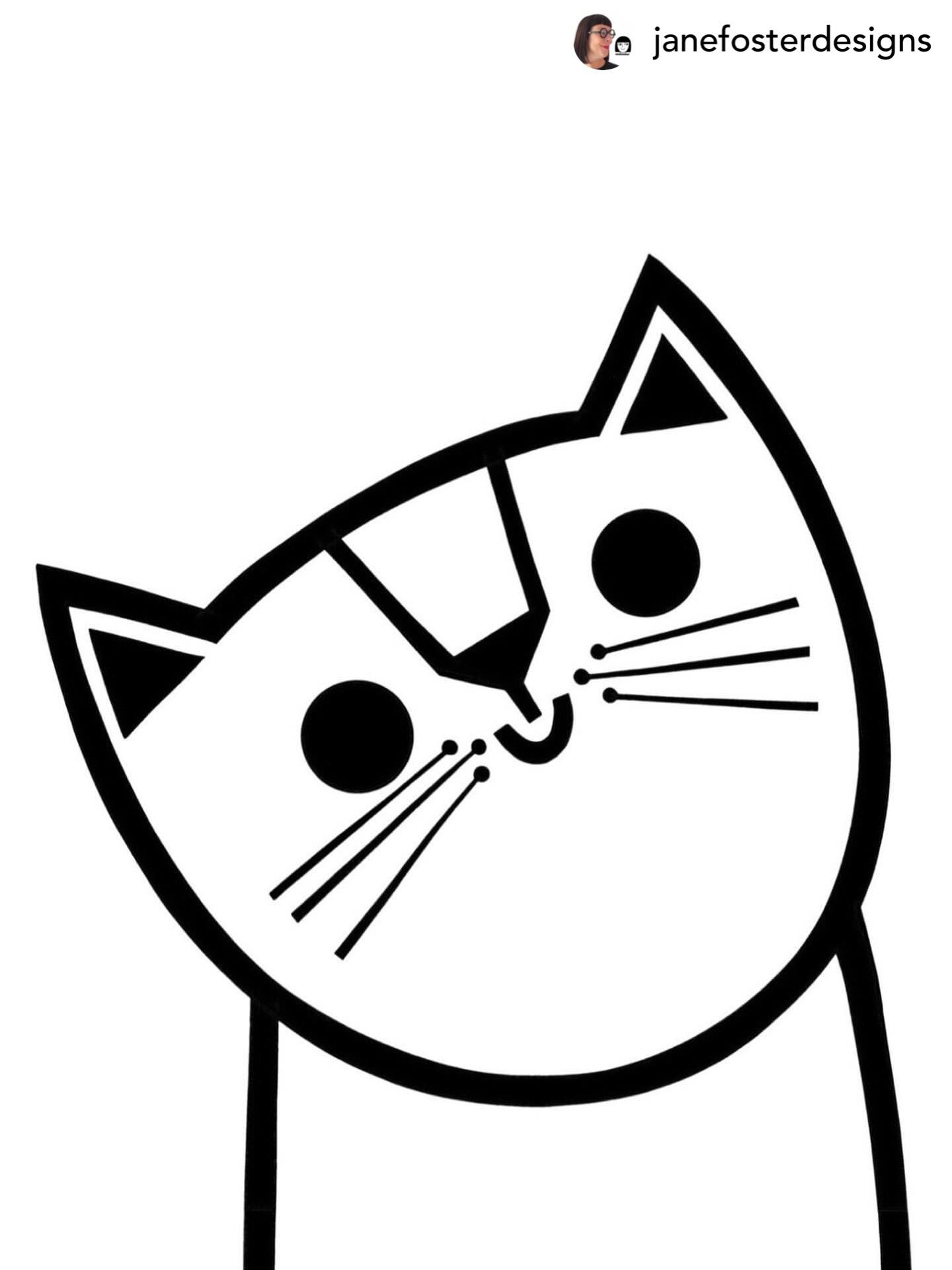 Looooove cats 😻 (and dogs 😉)
Regram • @janefosterdesigns A little cat illustration for you!  #catillustration #illustratedcat #catsofinstagram #catdrawings #janefosterdesigns #littlecat